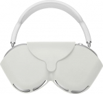 kwmobile &uuml;mbris, mis &uuml;hildub Apple Airpods Max &uuml;mbrisega - Silikoonist k&otilde;rvaklappide &uuml;mbris - valge v&auml;rvi &uuml;mbris