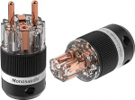 Monosaudio paar HiFi Schuko pistik + IEC C15 &uuml;hendus High End IEC pistikupesa 16A 250V Audiophile Power Plug &uuml;hendus (puhas vask, E101/F101)