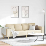 INLIFE Sofa Set Creme Stoff,M&ouml;bel,Sofas,Creme,39.4 KG,3335087