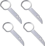 4 x Stereo eemaldamise t&ouml;&ouml;riistad asendusraadio Raadio eemaldamise t&ouml;&ouml;riist v&otilde;tme lisaseadmed (&uuml;hildub Ford, Au-di, Benz)