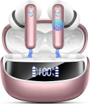 Nerunsa Bluetooth spordik&otilde;rvaklapid, traadita Bluetooth, 50 tundi m&auml;nguaega k&otilde;rvaklappide k&otilde;rvaklapid ENC m&uuml;ravastase mikrofoniga, IP7 veekindlad traadita k&otilde;rvaklapid