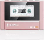 SnowSky/FiiO Echo Mini HiFi Bluetooth MP3 m&auml;ngija, 15-tunnine taasesitus, s&otilde;ltumatu helitugevuse reguleerimine 3,5 mm/4,4 mm k&otilde;rvaklapiv&auml;ljundiga (roosa)