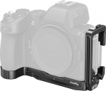 SMALLRIG L-Bracket for Nikon Z5 II, Z5, Z6, Z6II, Z7, Z7II, L-shaped plate for arca-Swiss QD interface, 1/4"-20 threaded holes, hot shoe, belt slots - 5256