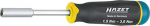 HAZET 6001-3.0 P&ouml;&ouml;rdemomendikruvikeeraja komplekt 1/4" 1.5-3.0Nm 3-osaline, mitmev&auml;rviline