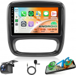 8 Core 6G + 128G juhtmevaba Carplay Android autoraadio Renault Trafic 3 Opel Vivaro B Fiat Talento Nissan NV300 jaoks