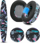 WC Mod Kit Nova Pro Wireless & Nova Elite - Cooling Gel Ear Pads, Silicone Headband ja Magnetic Plates for SteelSeries Arctis Nova Pro Wireless & Nova Elite by Wicked Cushions | 90's Black