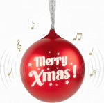 Bigben Christmas Ball Bluetooth k&otilde;lar (punane)