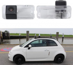 Parkimisabi HD v&auml;rviline autokaamera veekindel &ouml;ise n&auml;gemise tagurduskaamera asendus Fiat 500 / Abarth 500 2007-2020/Fiat 500C/595C/695C/312C/Linea 2008-2022 jaoks