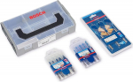 Bosch Professional 3-Piece Expert HEX-9 Drill Bit Set in Mini L-boxx (for Wood, Ceramic, Multi-Material, Accessories Drill, Hammer Drill)