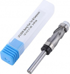 Volframterasest karbiidist kompressioonimustriga bitt 1/4" varrega ja 1/2" l&otilde;ikediameetriga, puidut&ouml;&ouml;tluseks puitlaastplaadi, MDF-kiudplaadi ja melamiinplaadi l&otilde;ikamiseks.