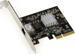 KALEA-INFORMATIQUE PCIe v&otilde;rgukontroller kaart LAN Ethernet 10GB 1 port RJ45 koos kiibistikuga TEHUTI Networks TN4010 10G NIC