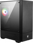MSI MAG Forge 111R Mid-Tower ATX korpus (2 x USB 3.0 &uuml;hendused, 1 x 120 mm A-RGB ventilaator koos kontrolleriga, must, RGB) MAGFORGE111R