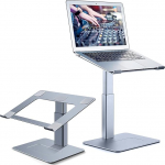 Laptop Stand k&otilde;rgusreguleeritav, Laptop Stand laua jaoks, Standing, DJ Laptop Stand, kompaktne alternatiiv seisvale lauale, sobib MacBookile ja k&otilde;igile 13 kuni 16,5-tollistele s&uuml;learvutitele, Hall