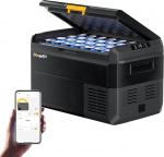 BougeRV CRS 40L kompressor Cool Box 12V / 24V 230V koos App Control Integreeritud korvi Kaasaskantav auto Cool Box s&uuml;gavk&uuml;lmik Box Camping k&uuml;lmik Elektriline IPX4 veekindel Travel Boat Fishing -20 &deg; C ~ 20 &deg; C