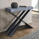 IMAGO FACTORY Tiago pikendatav konsool, pikendatav kuni 300 cm, s&ouml;&ouml;gilaud B 90 x K 77 x S 40 cm, ruumi s&auml;&auml;stev konsool V&auml;rviline konsool, valmistatud Itaalias.