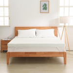 EGO Home madratsitopper 140 x 200 cm, 9 cm k&otilde;rgusega madratsitopper k&otilde;vadus H3 vahuga, &Ouml;ko-Tex ja CertiPUR CertiPUR sertifitseeritud, 140 x 200 cm madratsitopper koos Box Spring voodi diivanvoodiga