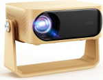Projektor, 25000 lumeni iSinbox 4K v&auml;liprojektor WiFi ja Bluetoothiga, Full HD 1080P, automaatne fookus, 50%-100% zoom, 300-tolline LCD kodukino video, 6P keystone korrektsiooniga