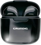 Grundig Bluetooth k&otilde;rvaklapid - K&otilde;rvaklapid 200mAh - k&otilde;rvaklapid 3 tunni taasesitusajaga - juhtmevabad k&otilde;rvaklapid k&auml;ed-vabadeks k&otilde;nedeks - koos laadimiskohvri USB-C laadimiskaabliga