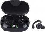 Juhtmevabad k&otilde;rvaklapid, Bluetooth k&otilde;rvaklapid, spordi k&otilde;rvaklapid, k&otilde;rvaklapid koos laadimiskohvriga, Stereo Surround Sound, k&otilde;rvaklapid treeninguks, mustad k&otilde;rvaklapid
