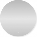 SensaHome LED Touch Round Wall Mirror - raamita vannitoa peegel LED valgustusega - seinapeegel - timmitav - jaheda valge - 80cm