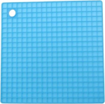 Premium-Tischset aus Silikon, hitzebest&auml;ndig, Tischset, Tassenunterlage, Tellerunterlage, rutschfestes Design, Tischsets und Untersetzer for Schutz des Esstisches for den Heimgebrauch(Blue)
