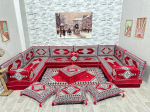Generisch Arabic Corner Majlis Diivan, Oriental Seating Area, Kilim, Sark K&ouml;sesi, Oriental Diivan, Araabia istmepadi, Araabia istmepadi