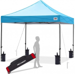 ABCCANOPY Gazebo Veekindel Flat Gazebo Pop-Up Garden Tent Marquee Telk