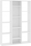 Tidyard ruumijaotuskapp raamaturiiul raamaturiiul 13 sektsiooniga, trepiriiul, astmeline riiul, seisev riiul, arhiiviriiul, puidust riiul, 100 x 24 x 140 cm, puitlaastplaat