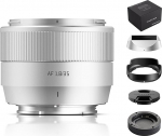 TTARTISAN 35mm F1.8 II for E-mount Silver, AF 35mm f/1.8 APS-C objektiivid (E, h&otilde;bedane)