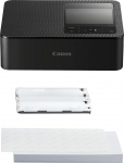 Canon SELPHY CP1500 mobiilne fotoprinter koos paberikomplektiga, must, traadita Bluetooth-printer koos lisaseadmetega, kompaktne ja kerge, Mi 54 lehte paberit 4 x 6 postkaardi formaadis