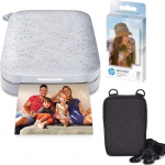 HP Sprocket Portable 2x3" kiirprinter (valge) tsinkpaberipakett