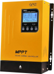 MPPT Solar Charge Controller 60A 12V 24V 36V 48V Car Battery Regulator Solar Panel Max 150V Input for Lithium Sealed Gel Flooded Batteries (Yellow)