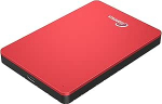 Sonnics 1TB punane v&auml;line kaasaskantav C-t&uuml;&uuml;pi USB 3.1 k&otilde;vaketas, mis &uuml;hildub Windows PC, Mac, Smart TV, Xbox One ja PS4-ga.