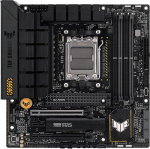 ASUS TUF Gaming B650M-Plus emaplaat, AMD AM5 sokkel, Ryzen 7000, micro-ATX, PCIe 5.0, DDR5 m&auml;lu, 14 v&otilde;imsusastet, USB 3.2 Gen 2x2 Type-C, 2.5 Gb Ethernet, Aura Sync