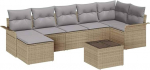 8-teiliges Garten Sofa Set mit Kissen Schwarz Poly Rattan Gartenlounge Model3345460 8-teiliges Garten Sofa Set mit Kissen Schwarz Poly Rattan Gartenlounge Model3345460