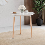 Vida Designs Batley &uuml;mmargune s&ouml;&ouml;gilaud p&ouml;&ouml;gipuust komposiit valge 2-kohaline