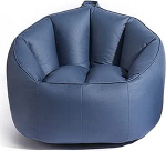 Loov vaba aja veetmise v&auml;ike kodukangas Laisk diivan, &uuml;he r&otilde;du magamistuba v&auml;ike diivan Bean Bag diivan tumesinine