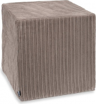HOCK Cube 45 x 45 x 45 cm Corduroy Cord Mud