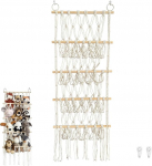 Mitmekihiline pehmed loomad v&otilde;rk, reguleeritav pluusist m&auml;nguasja v&otilde;rk, puuvillane k&ouml;is ladustamise rippuv dekoratsioon, reguleeritav k&otilde;rgus, ladustamiseks ja kaunistamiseks ruumis (sisaldab kleepuvaid konksusid)