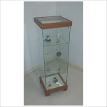 VM Art Design klaasist vitriinkapp rahvuslikus stiilis VME107T (Cherry Tree)