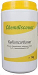Kaaliumkarbonaat Potash Food Grade E501 1 kg Screw Lid Tin