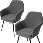 Toolikatted, Stretch Chair Cover, Arm Chair Cover, 4 toolikatte komplekt, Swing Chairid koos k&auml;etugedega, eemaldatav kaitsev kate kontoritoolidele, s&ouml;&ouml;gitoa toolidele, garderoobitoolidele, toolidele, k&ouml;&ouml;gitoolidele (Hall, 4 tk.)