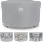 Turtle Life &uuml;mmargune laua- ja toolikate vastupidav veekindel sise- ja v&auml;listingimustes koos &otilde;huventilatsiooniga Hall l&auml;bim&otilde;&otilde;t 205 x 89 cm