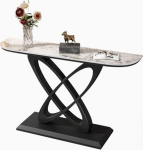 Konsolen-Sofatisch, schmaler Eingangsbereich, Akzenttisch, lang hinter Couch, Flurtisch, moderner Foyer-Tisch f&uuml;r Wohnzimmereingang