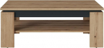 M&ouml;belando Corte kohvilaud Coast Evoke Oak Decor/Cosmos Grey - 110 x 43 x 67 cm (B x K x S)