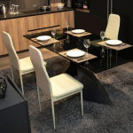 Beež pehmendusega s&ouml;&ouml;gi- v&otilde;i k&ouml;&ouml;gitoolid seljatoega (beež, 8)