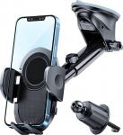 JNNJ mobiiltelefoni hoidja auto, 360 &deg; p&ouml;&ouml;ramine auto mobiiltelefoni hoidja, universaalne mobiiltelefoni hoidja auto tugeva iminapaga, auto mobiiltelefoni hoidja iminapaga armatuurlauale, tuuleklaasile