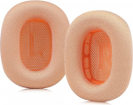 SINOWO t&auml;iendatud k&otilde;rvapadjad Apple AirPods Max k&otilde;rvaklappidele, silikageelist v&otilde;rk asendusk&otilde;rvapadjad m&auml;luvahuga ja magnetiga, originaalile l&auml;hemal (oranž)