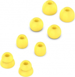 Silikoonist k&otilde;rvaklappide asenduskomplekt, mis &uuml;hildub Beats by Dr. Dre Powerbeats Pro juhtmevabade k&otilde;rvaklappidega (kollane)