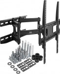 Maclean MC-760 LCD LED Plasma TV klamber Double Arm Wall Bracket 26-55 tolli Max. VESA 400 x 400 30 kg 180&deg; p&ouml;&ouml;ratav ja reguleeritav seinale